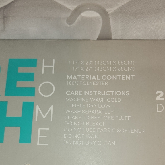 Fresh Home Black and White Bath Rug Set - Picture 3 of 4